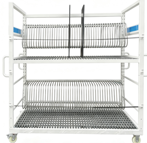 FORTRAN retegit gravis Officium Duplex-Layer RELIQUUM Board Rack ad Optimize Woodworking Officina Management